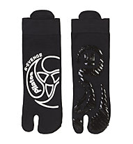 Akkua One Finger Pilates Socken, Black/White