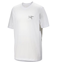 Arc Teryx ArcMulti Bird Logo SS M - T-shirt - uomo, White