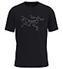 Arc Teryx Brohm Logo M – T-Shirt - Herren, Black/Black