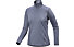 Arc Teryx Rho Zip Neck W - felpa in pile - donna, Light Violet