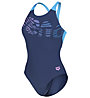 Arena Flowing V Back W - Badeanzug - Damen, Blue