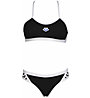 Arena Icons Cross Back Solid W - Bikini - Damen, Black