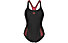 Arena Swim Pro Back Graphic - costume intero - donna, Black/Red