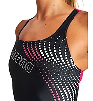 Arena W Vibrancy Swim Pro Back - costume intero - donna, Black
