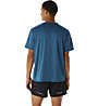 Asics Fujitrail Logo - maglia trail running - uomo, Blue