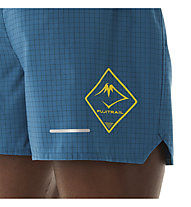 Asics Fujitrail Logo - pantaloni trail running - uomo, Blue/Yellow