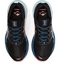 Asics GEL-Trabuco 9 - scarpe trail running - donna, Black/Red/Light Blue