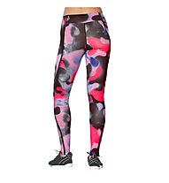 Asics Long Tight - Lange Fitnesshose - Damen, Grey/Pink/Black