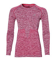 Asics Seamless LS W - maglia running - donna, Pink