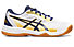 Asics Upcourt 5 GS - scarpe indoor multisport - ragazzo, White/Brown