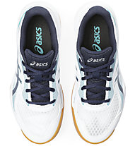 Asics Upcourt 5 GS - Indoor-Multisportschuh - Junge, White/Blue