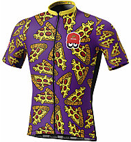 Biciclista Pizza - maglia bici - uomo, Violet/Yellow