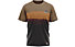 Biciclista Yuma Wool- T-shirt - uomo, Brown/Black