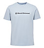 Black Diamond BD Brand - T-shirt arrampicata - uomo, Light Blue