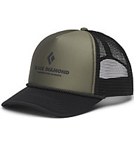 Black Diamond Flat Bill Trucker - Kappe, Black/Green