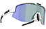Bliz Matrix Small NanoOptics™ Photochromic - Sportbrille - Damen, White/Blue