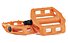 Bontrager Line Com Flat - pedali MTB, Orange