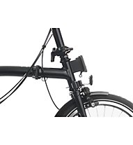 Brompton C Line Explore Black - Faltrad , Black