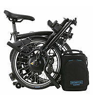 Brompton Electric C Line Explore Black - E-Faltrad, Black