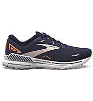 Brooks Adrenaline GTS 23 - scarpe running stabili - donna, Dark Blue/Pink/Orange