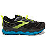 Brooks Caldera 4 - scarpe trail running - uomo, Black/Blue