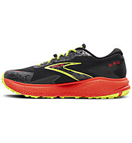 Brooks Divide 5 GTX - Trailrunningschuhe - Herren, Black/Orange/Yellow