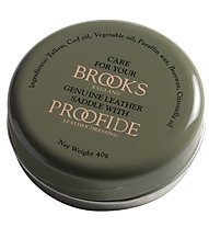 Brooks England Proofide 40g Tin - Pflegemittel Ledersättel, Green