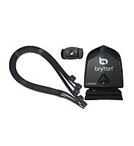 Bryton Rider 530T GPS-Radcomputer + Herzfrequenzsensor und Trittfrequenzsensor, Black