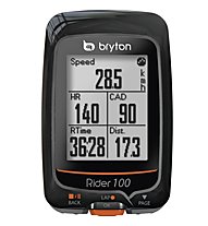 Bryton Rider 100E computer GPS bici - Contachilometri bici, Black