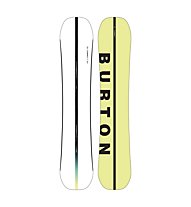 Burton Custom Flying V - Snowboard, White/Yellow