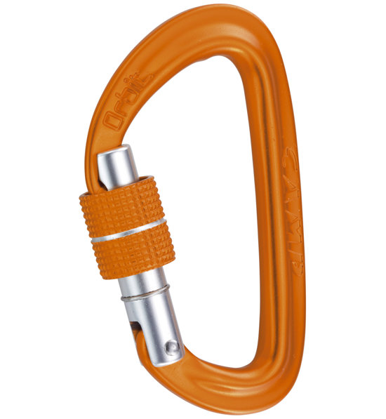 LACD Unisex – Adulto Accessory Biner FS arancio normale moschettone 45 mm