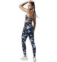 Casall Essential Printed W - leggings fitness - donna, Black/Blue