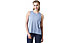 Casall Soft Texture W - top - donna, Light Blue