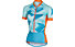 Castelli Climber's - maglia bici - donna, Blue/Orange