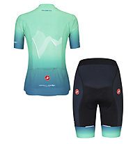 Castelli Completo Dolomites Jersey W + Short W - maglia + pantaloncino ciclismo - donna