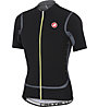 Castelli Raffica Jersey FZ - maglia bici, Black/Turbulance