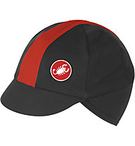 Castelli Risvolto Winter Cap, Black/Red