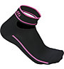 Castelli Sexy Socken, Black/Pink Fluo