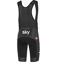 Castelli Team Sky 2019 Fan 19 - pantaloni bici - uomo, Black