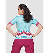 Chicken Line Glow 2.0 - maglia ciclismo - donna, Pink/Light Blue
