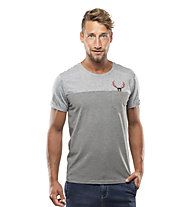 Chillaz Street Hirschkrah - T-shirt arrampicata- uomo, Grey