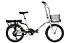 Cicli Cinzia Sfera Folding 6V 20" - bici elettrica pieghevole, White