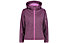 CMP W Zip Hood - giacche softshell - donna, Purple