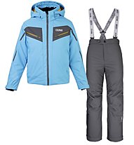Colmar Sapporo S Set - Komplet Ski - Jungen, Light Blue/Dark Grey