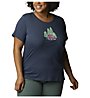Columbia Daisy Days SS Graphic - T-shirt - donna, Blue