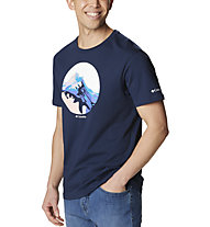Columbia Path Lake Graphic II - T-shirt - uomo, Dark Blue