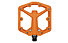 Crankbrothers Stamp 1 Gen 2 small - pedale flat, Orange