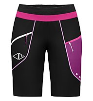 Crazy Iconic - pantaloni corti trekking - donna, Black/Pink