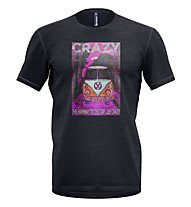 Crazy Joker - T-shirt - uomo, Black/Pink