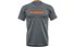 Crazy Logo - T-Shirt - Herren, Grey/Orange